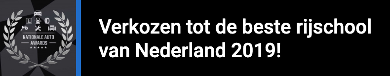Verkozen tot de beste rijschool van Nederland
